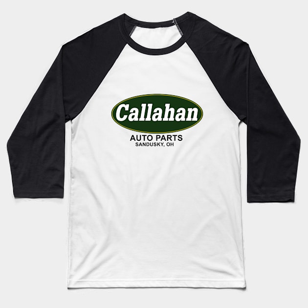 Callahan Auto Parts Baseball T-Shirt by FunkyStyles